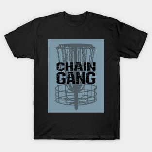 Chain Gang Blue, Black & Grey T-Shirt